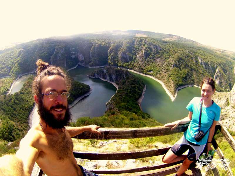 Selfie, Meanders of Uvac Canyon, Serbia. Wrong Way Adventures