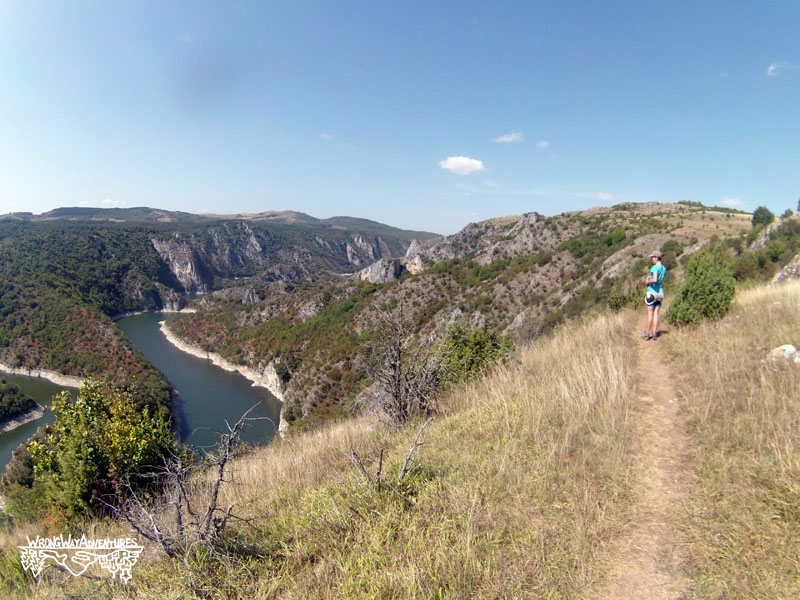 Hiking to the Meanders, Uvac Canyon, Serbia. Wrong Way Adventures