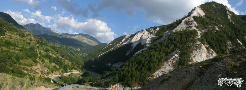 Montañas albanesas. Albania
